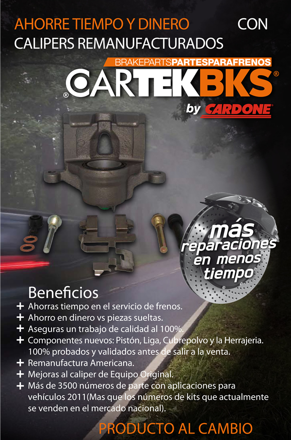 CALIPERS REMANUFACTURADOS CARTEKBKS