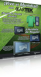 VIVE EL MUNDIAL CON CARTEK
